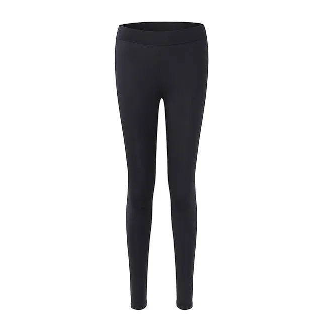 2018 Spring Summer New Fashion Women Slim Elastic Leggings Casual Black Fitness High Waist Leggings Women Pants Plus Size S-5XL
