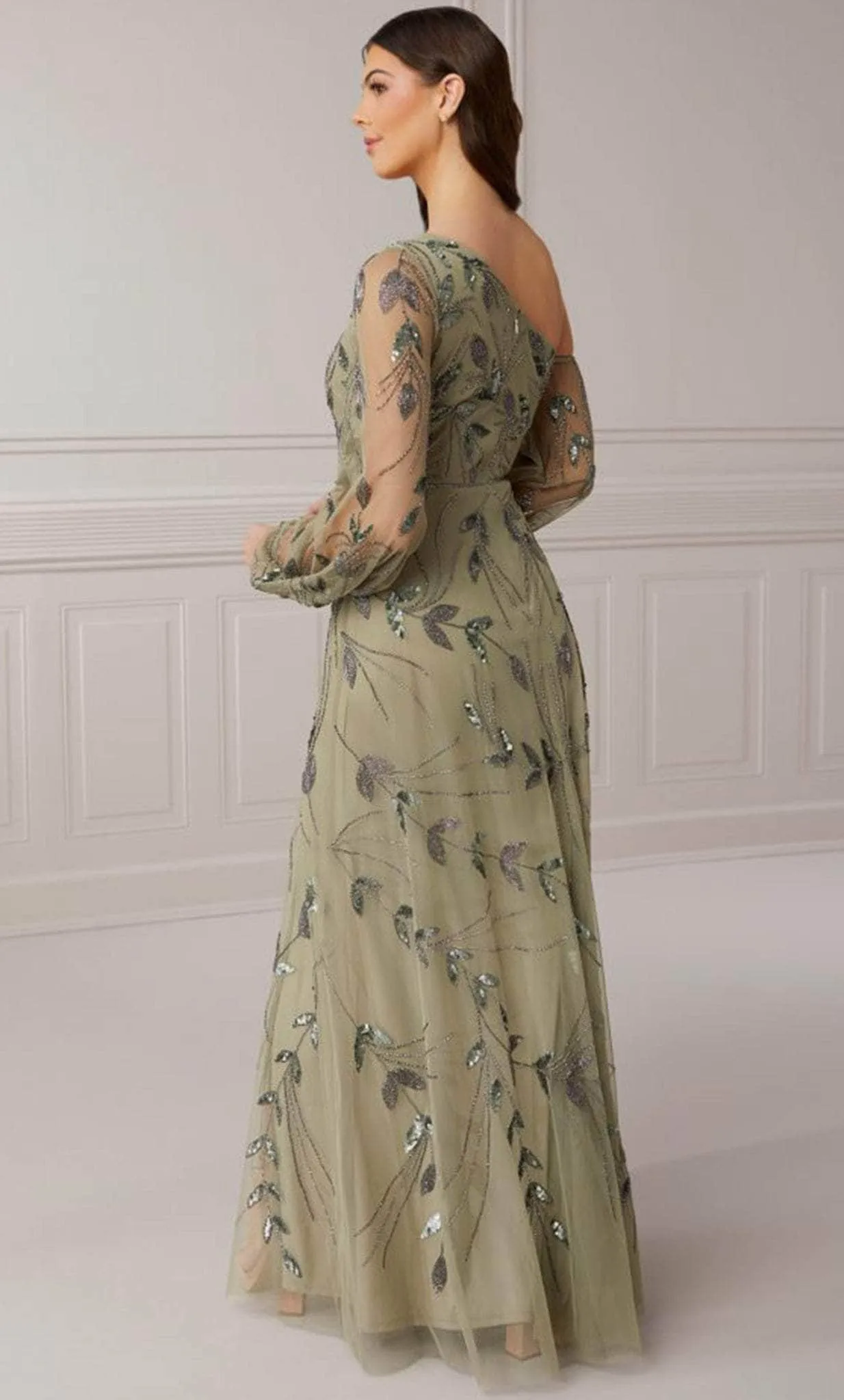 Adrianna Papell Platinum 40416 - One Shoulder Dress
