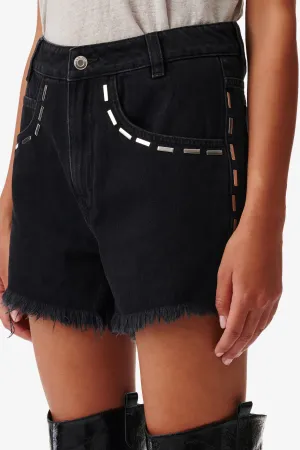 Altom Denim Shorts Black