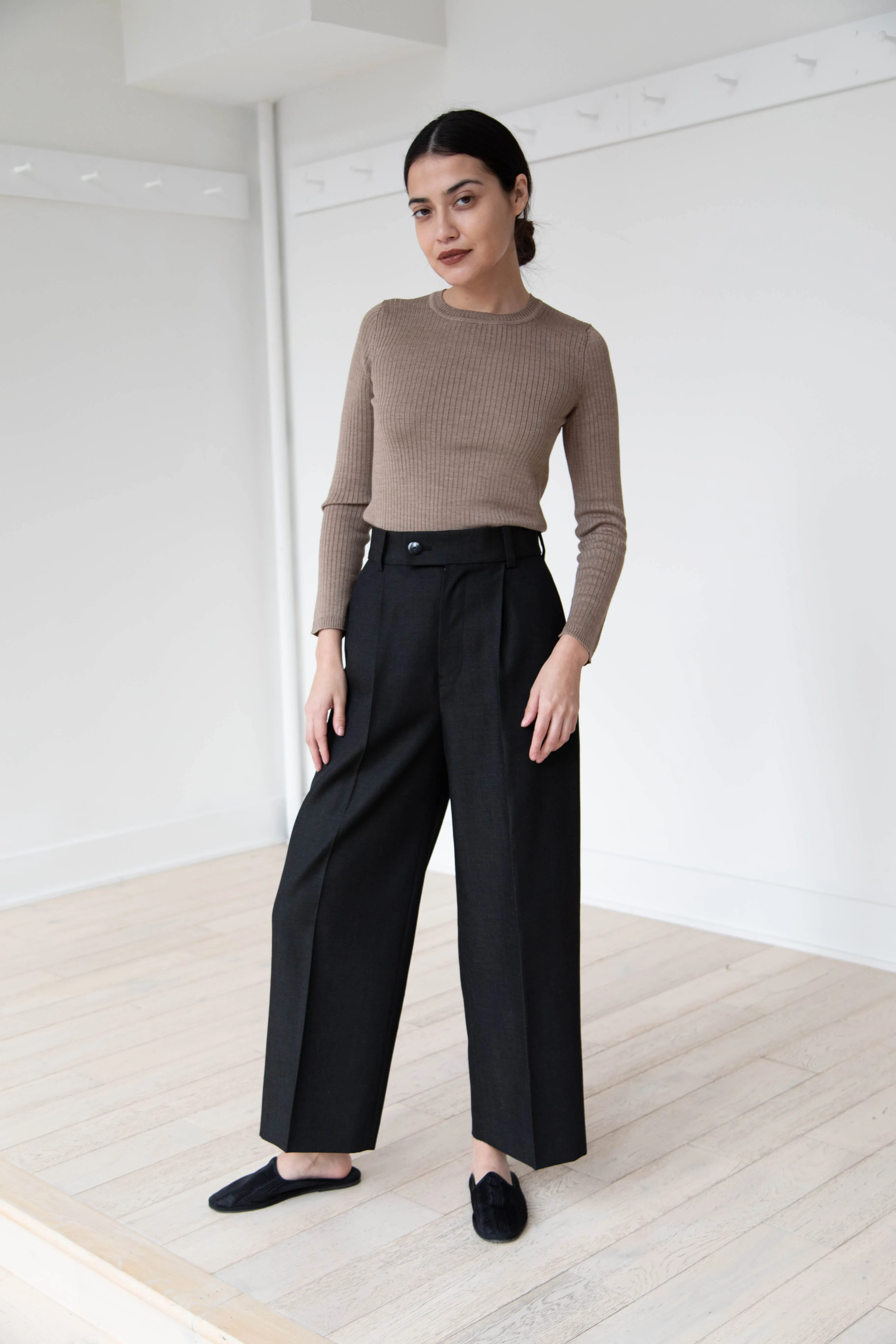 Arts & Science Simple Wide Leg Pants