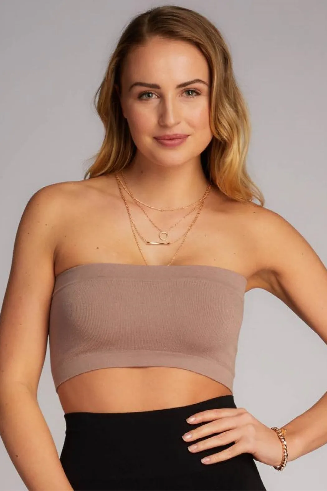 Bamboo Ribbed Bandeau