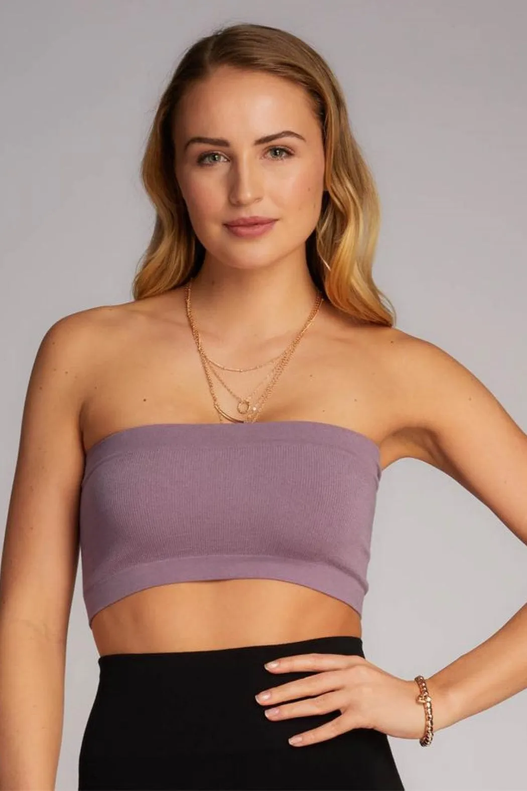 Bamboo Ribbed Bandeau