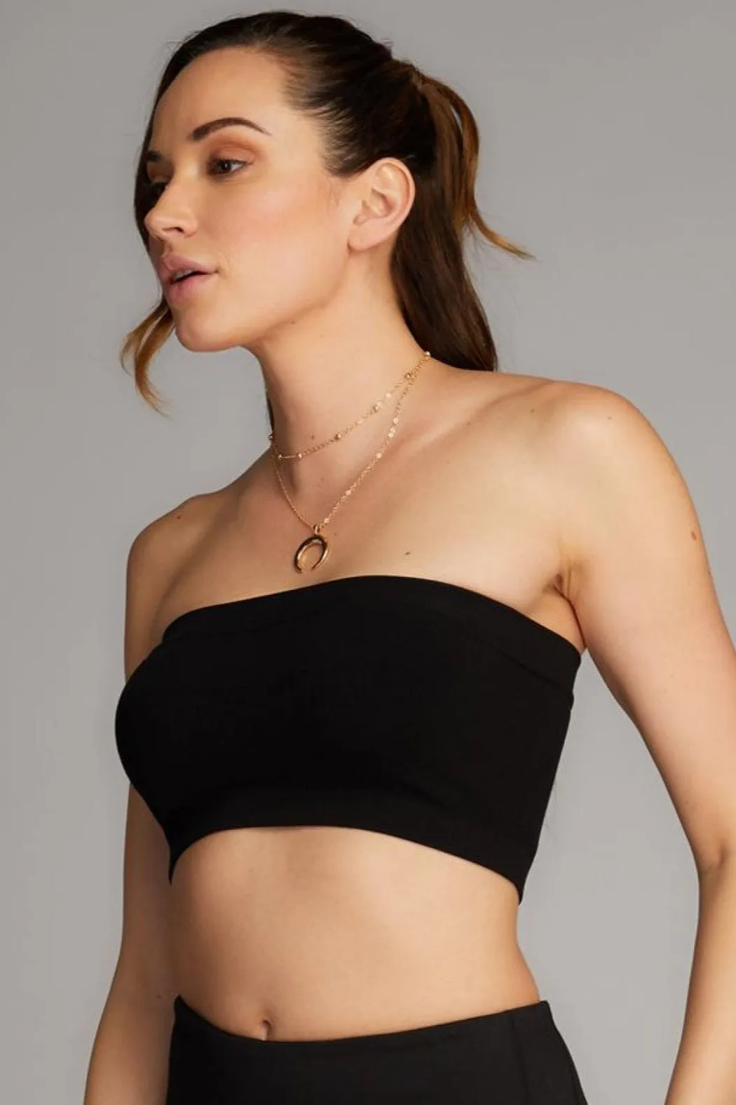 Bamboo Ribbed Bandeau