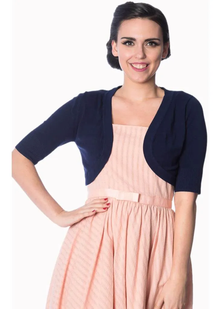 Banned Hudson 50's Bolero Navy