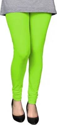 BK Cotton Lycra Legging BK00021MCLSQ | Yellow | Solid Color | High elasticity comfortable Ankle Length | Size 30 to 40 inch