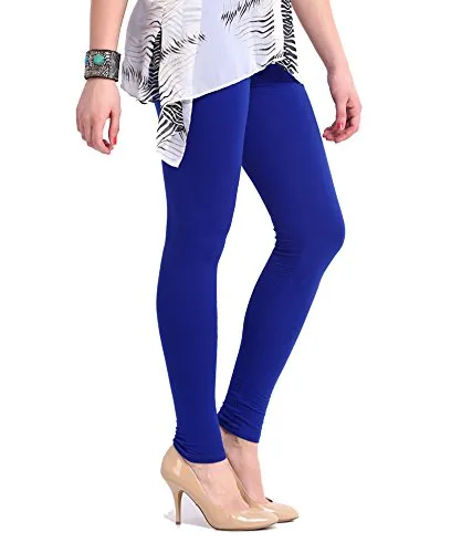 BK Cotton Lycra Legging BK00021MCLSQ | Yellow | Solid Color | High elasticity comfortable Ankle Length | Size 30 to 40 inch