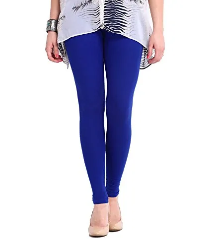 BK Cotton Lycra Legging BK00021MCLSQ | Yellow | Solid Color | High elasticity comfortable Ankle Length | Size 30 to 40 inch