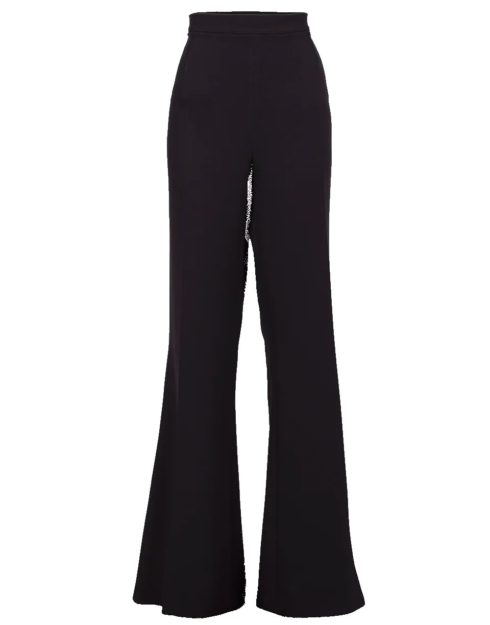 Black Halluana Flare Pant