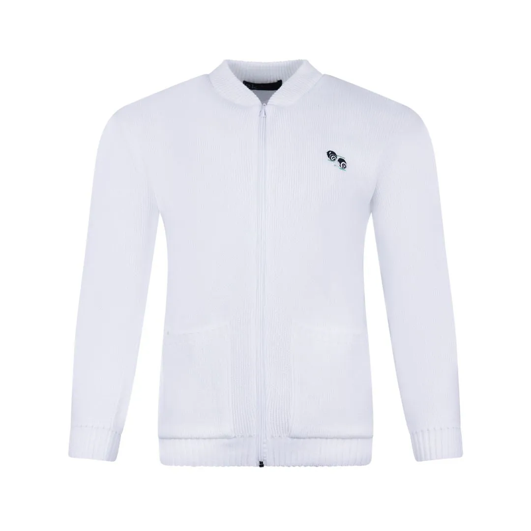 Bowls Knitted Zip Cardigan