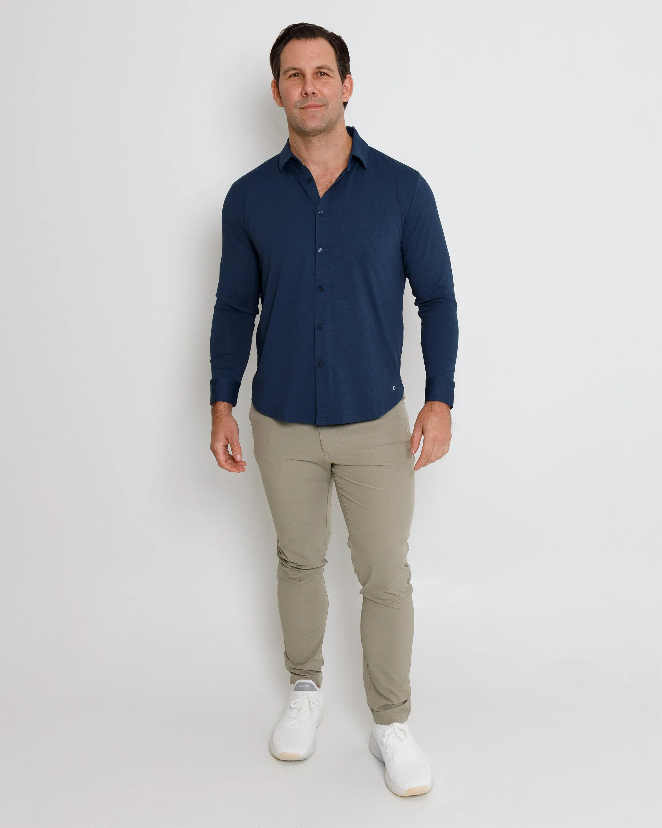 Button Down - Navy