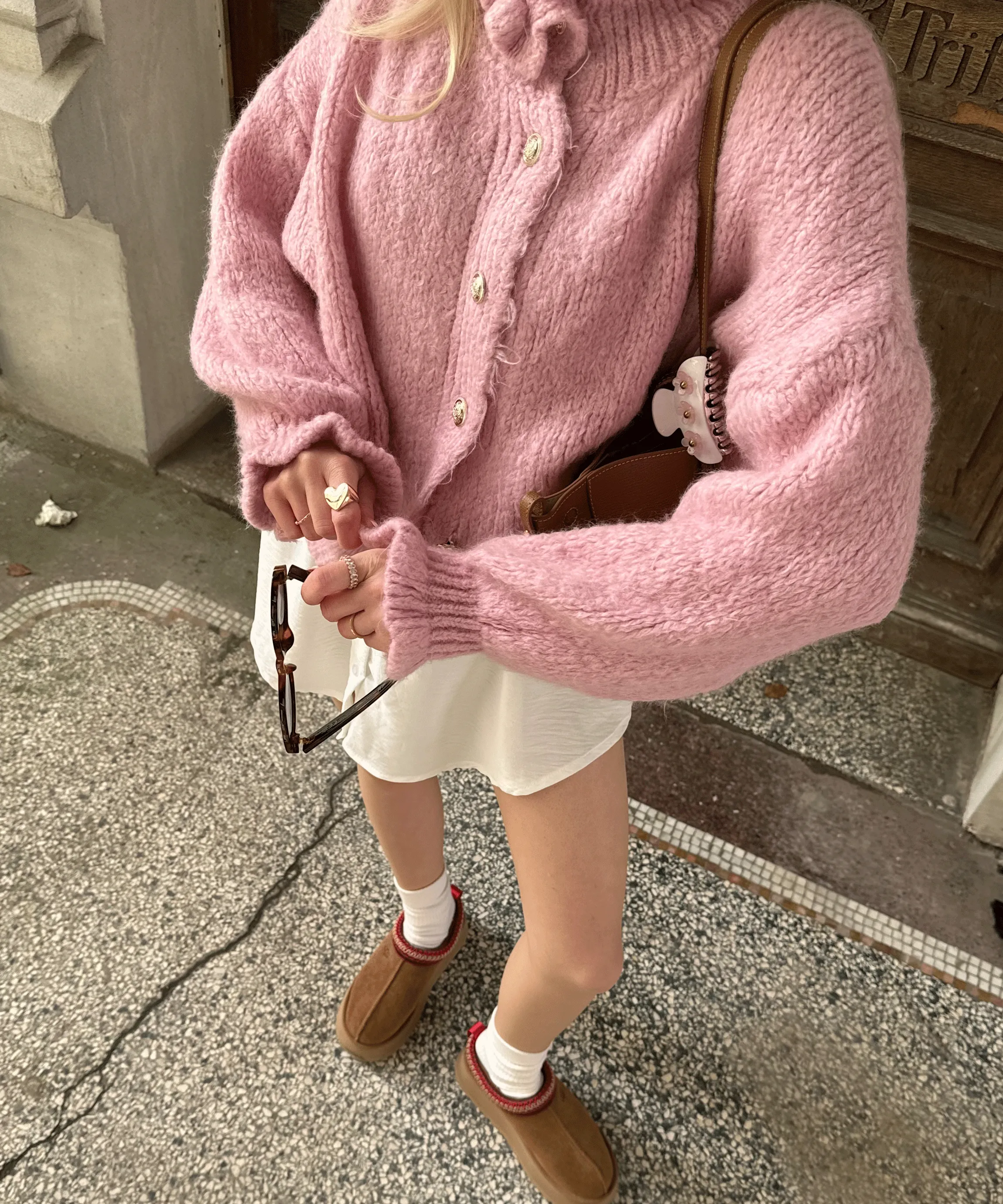 Cardigan Milena Rosa