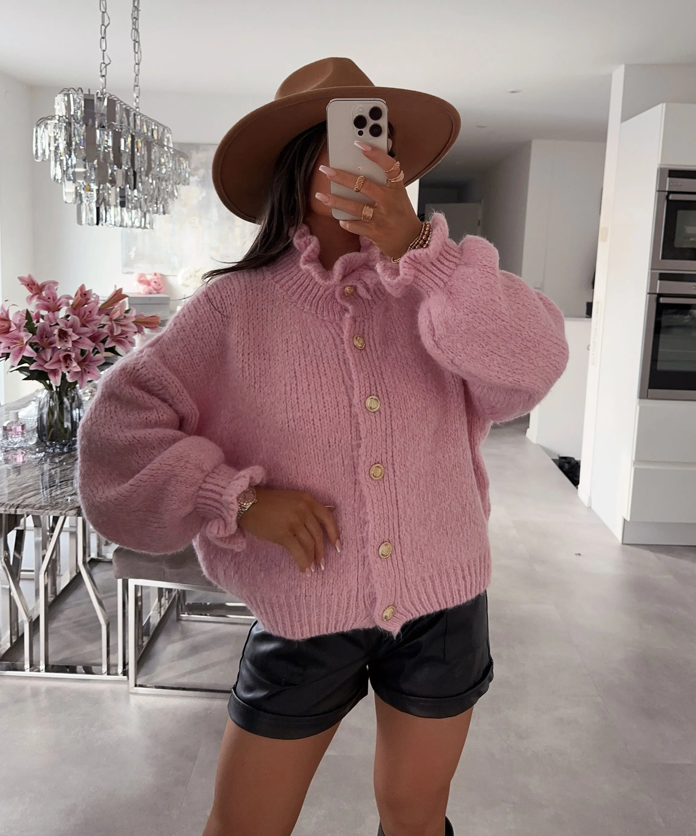 Cardigan Milena Rosa