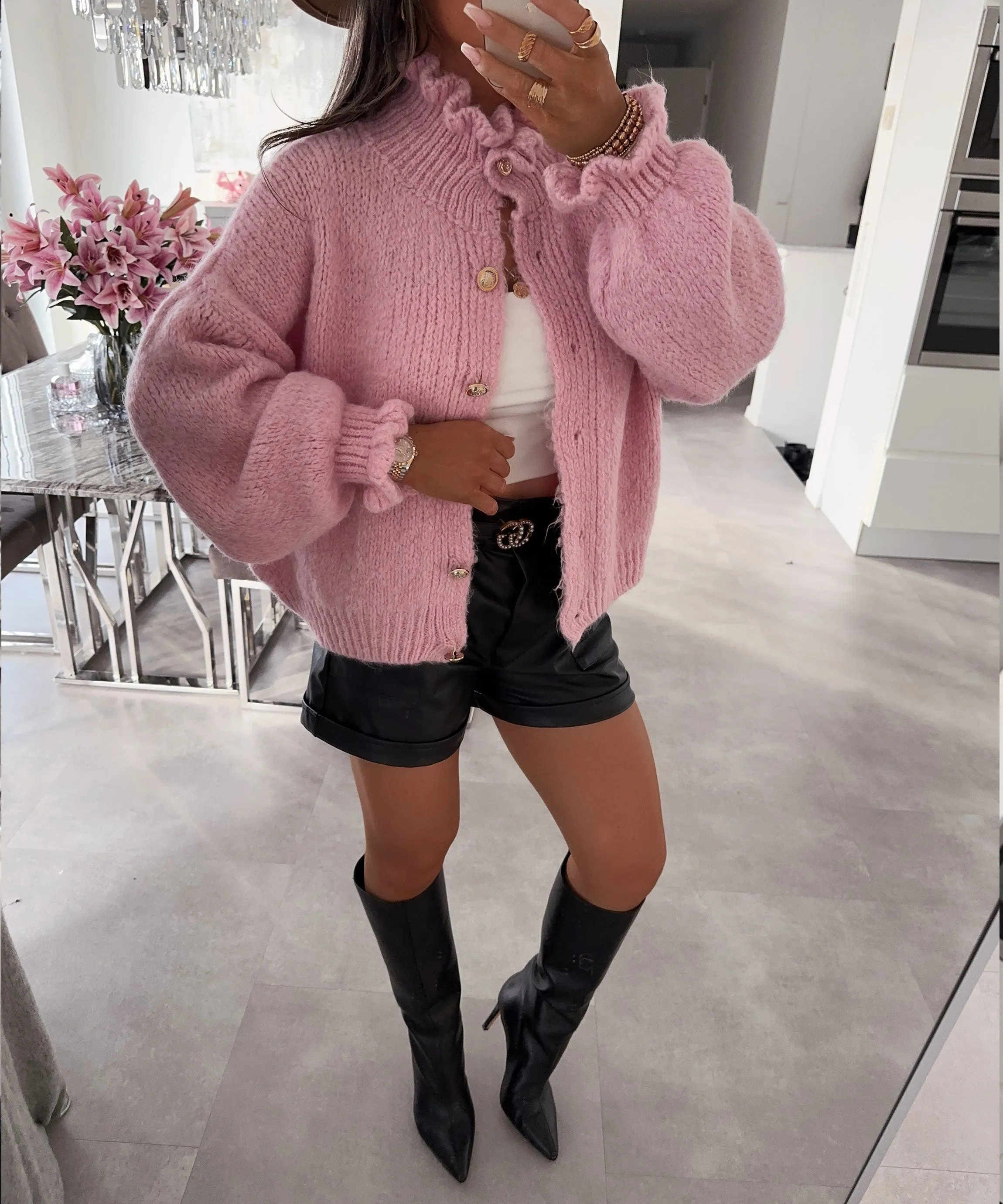 Cardigan Milena Rosa
