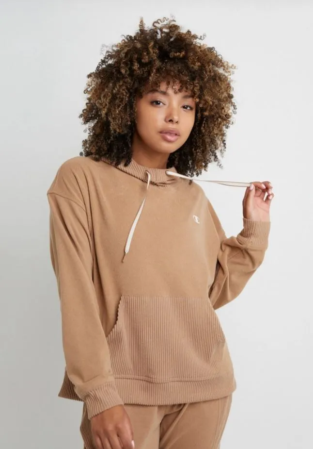 Champion W Soft Touch Rib Mix Hoody