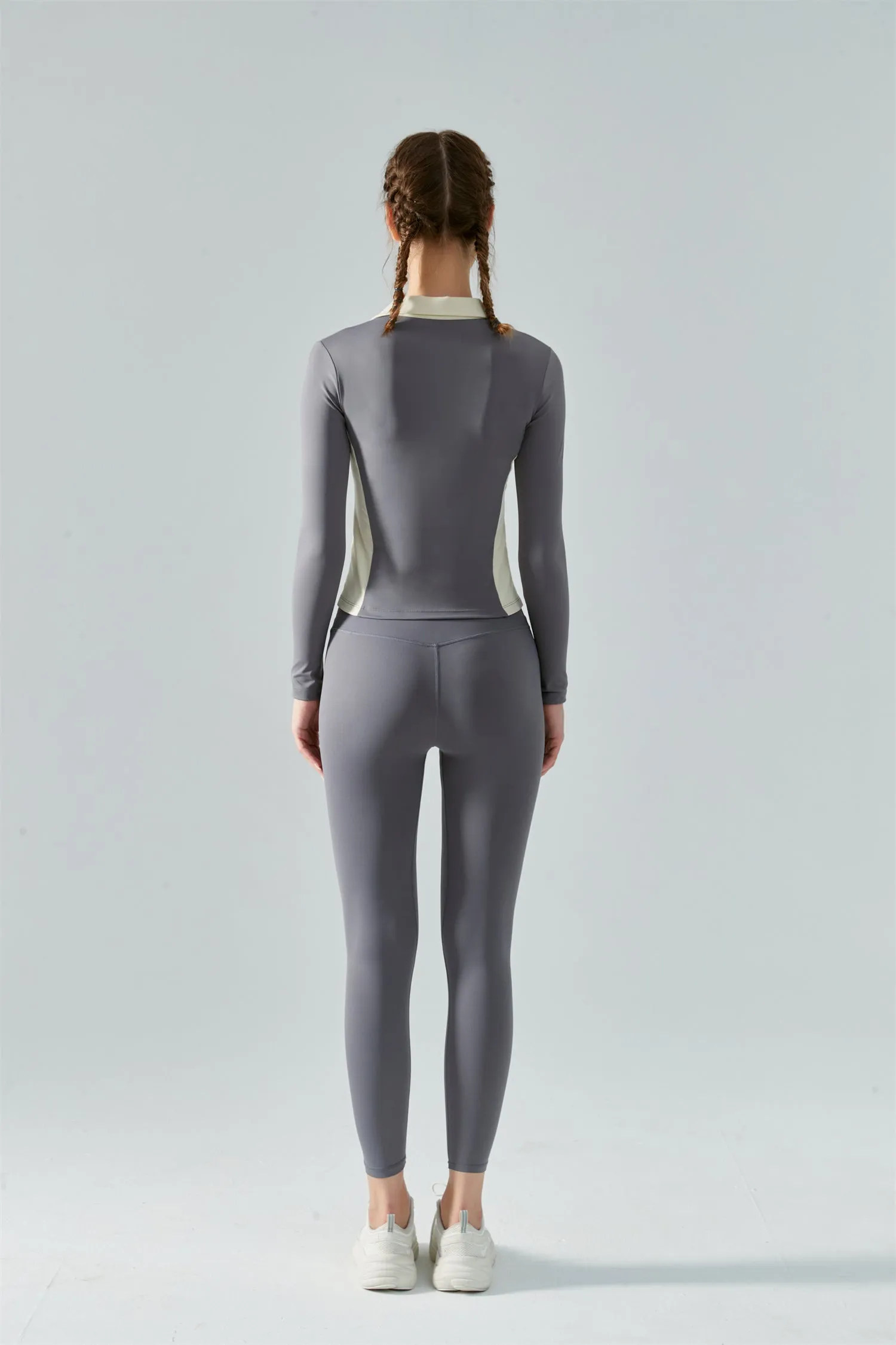 Collared Sports Top