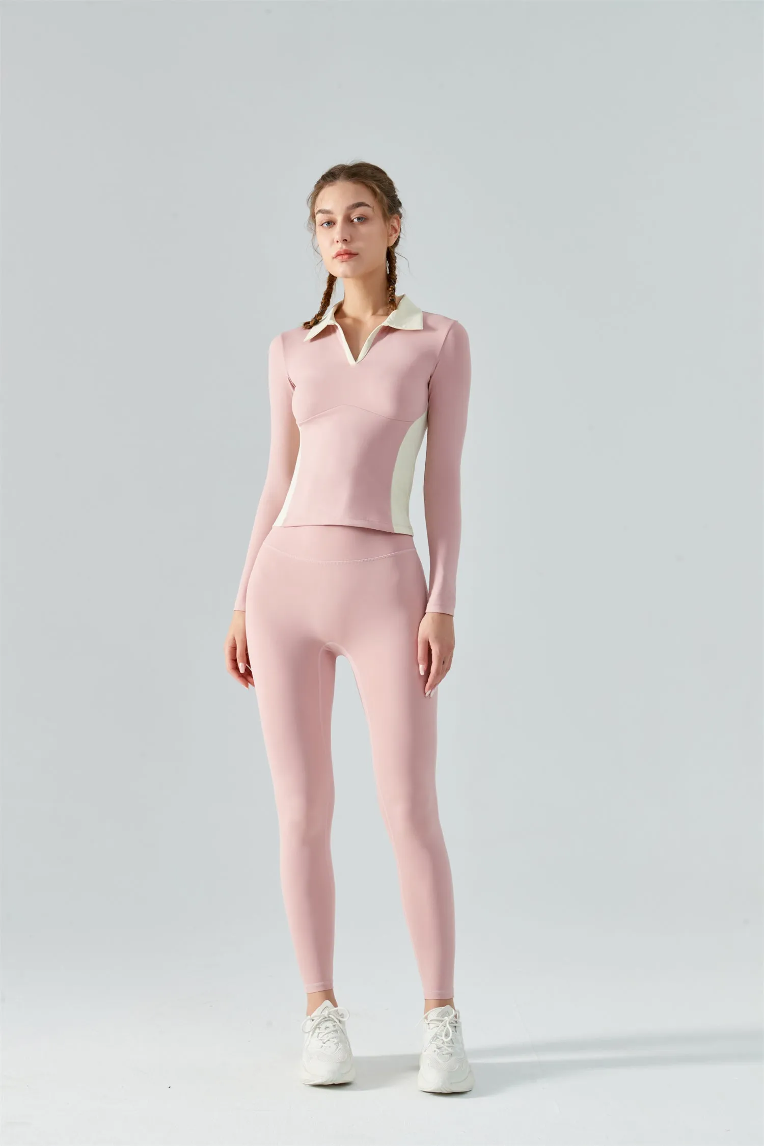 Collared Sports Top