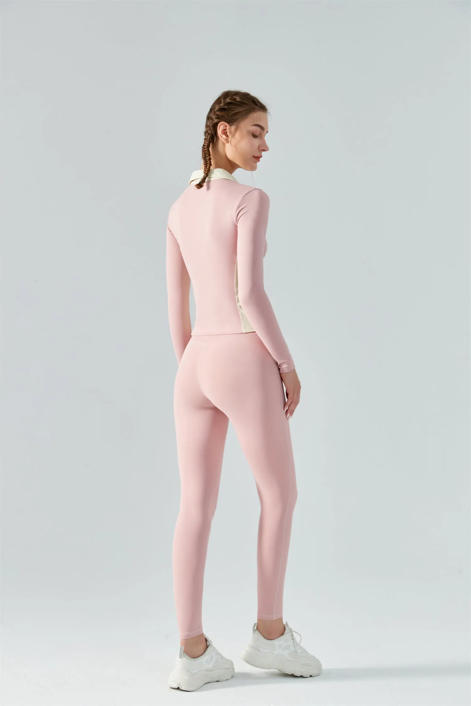 Collared Sports Top