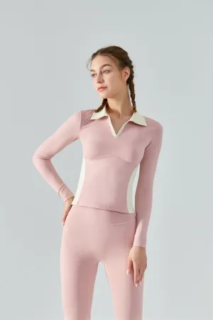 Collared Sports Top