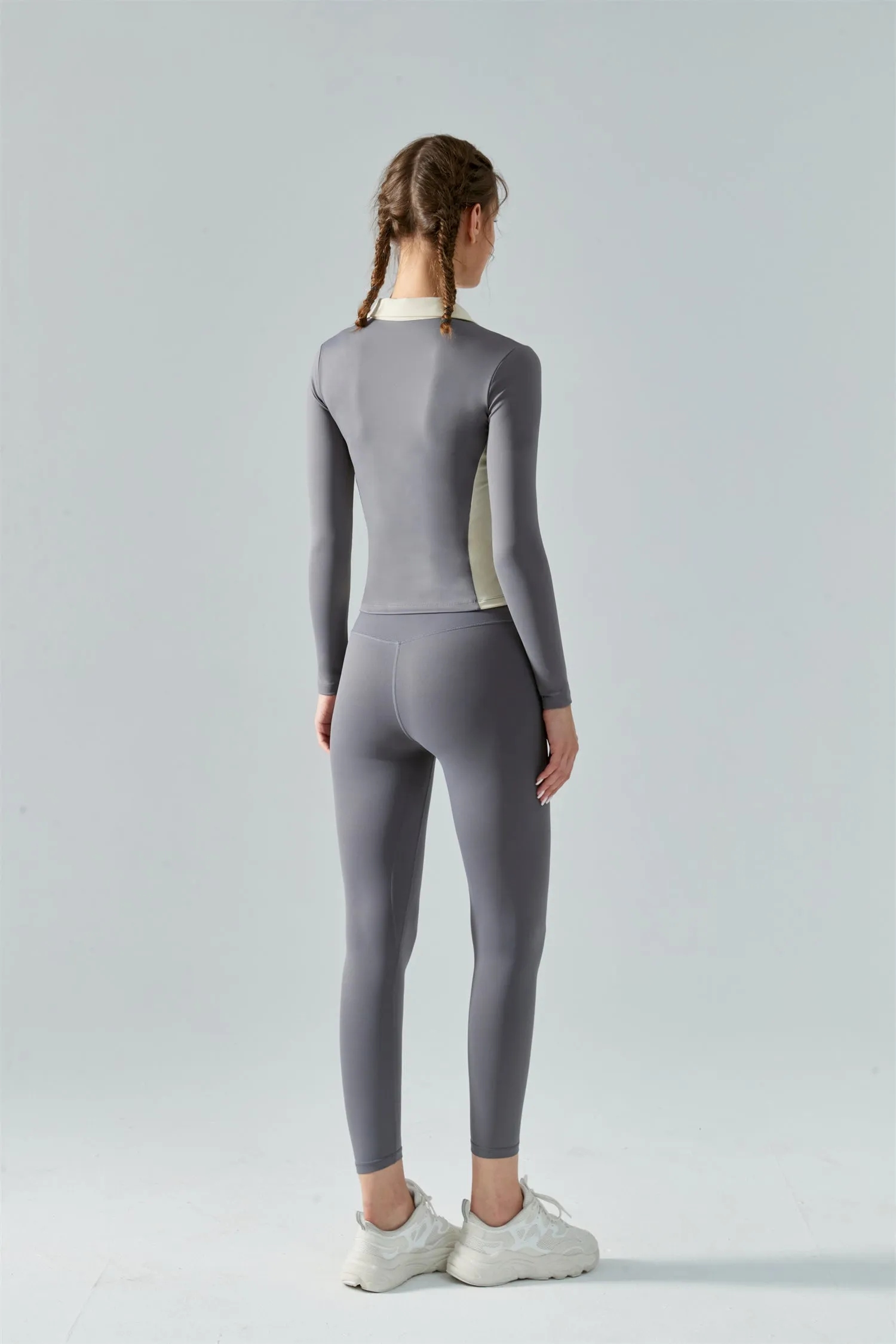 Collared Sports Top