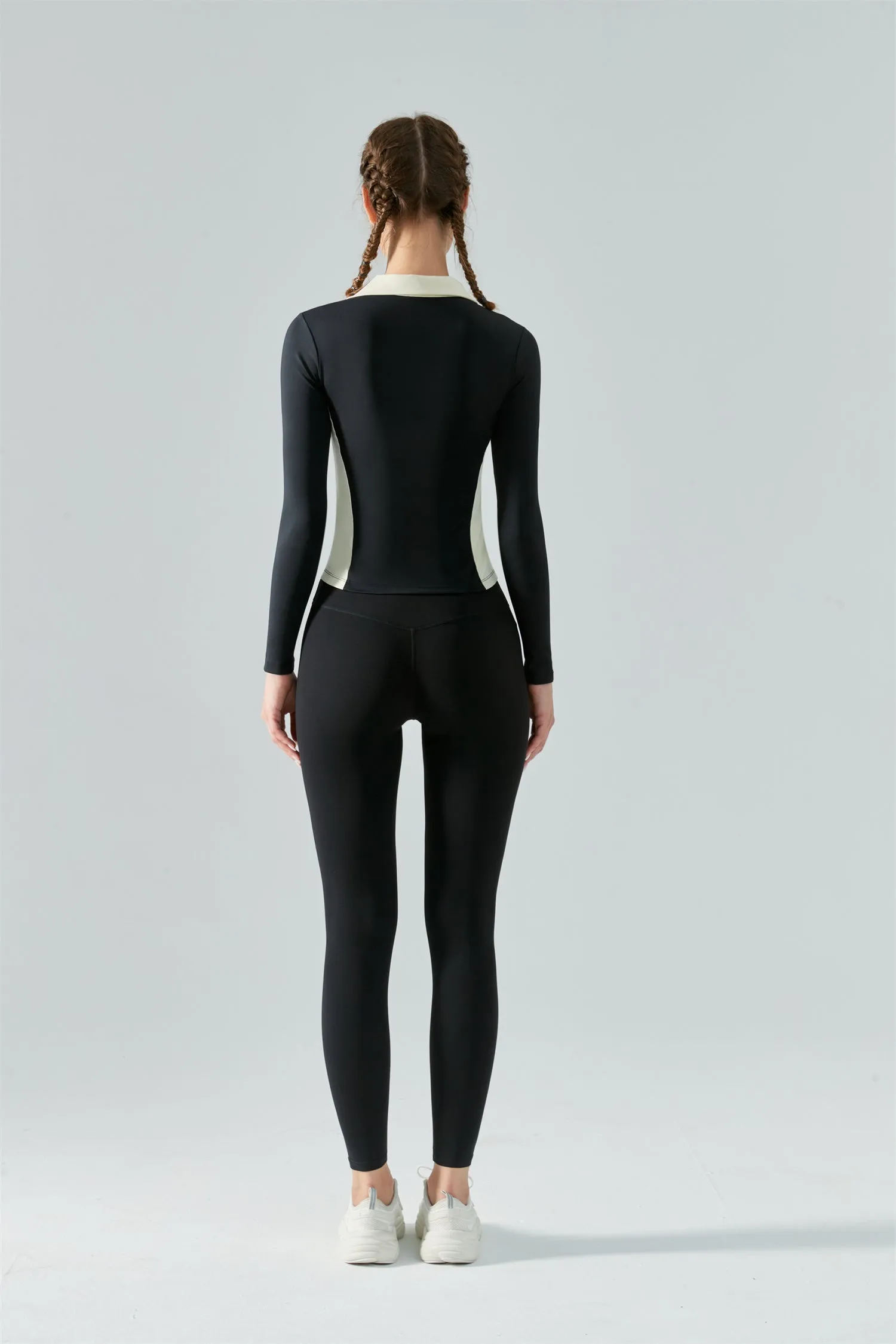Collared Sports Top