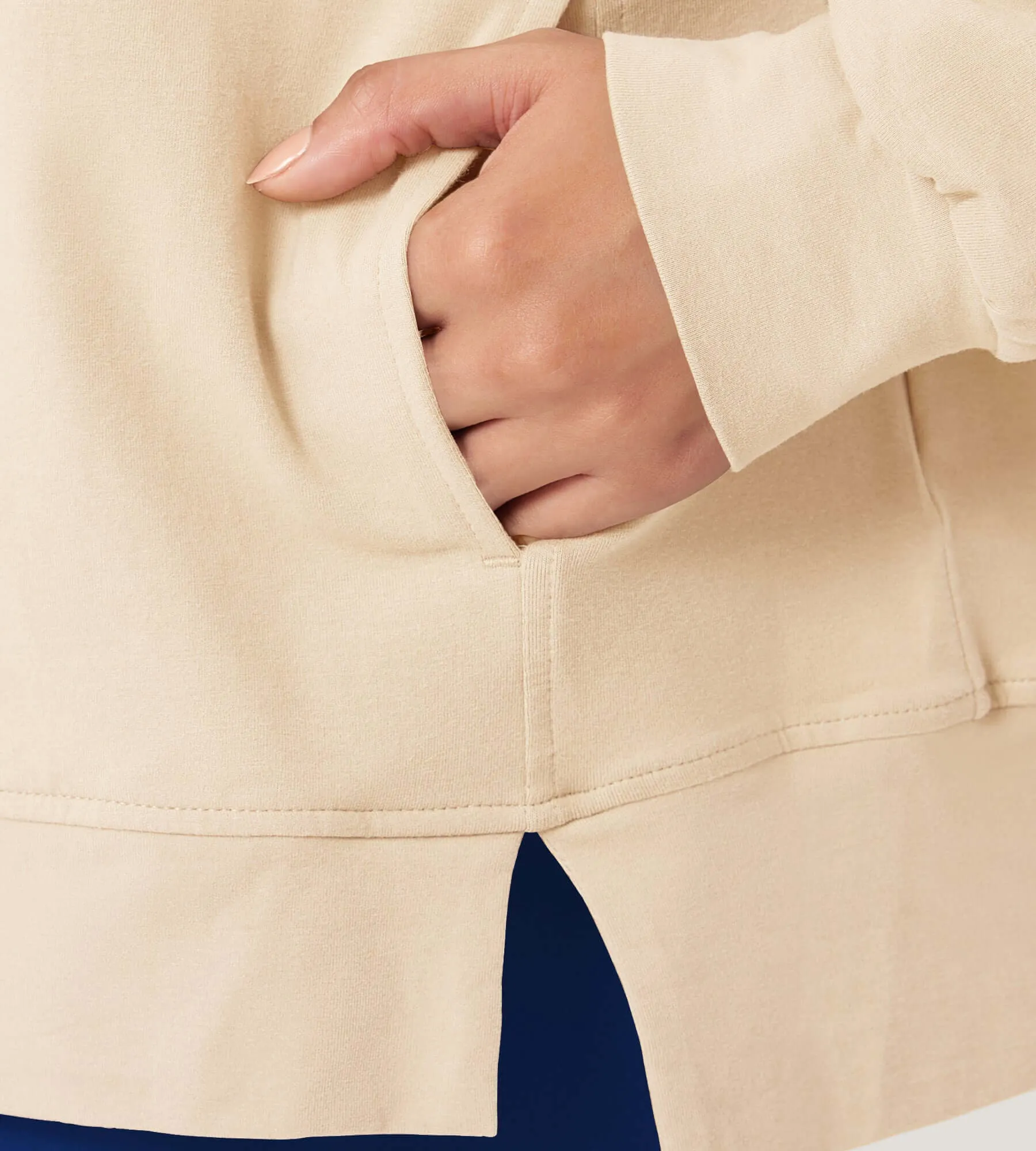 Cotton Soft Oversized Drawstring Hoodie