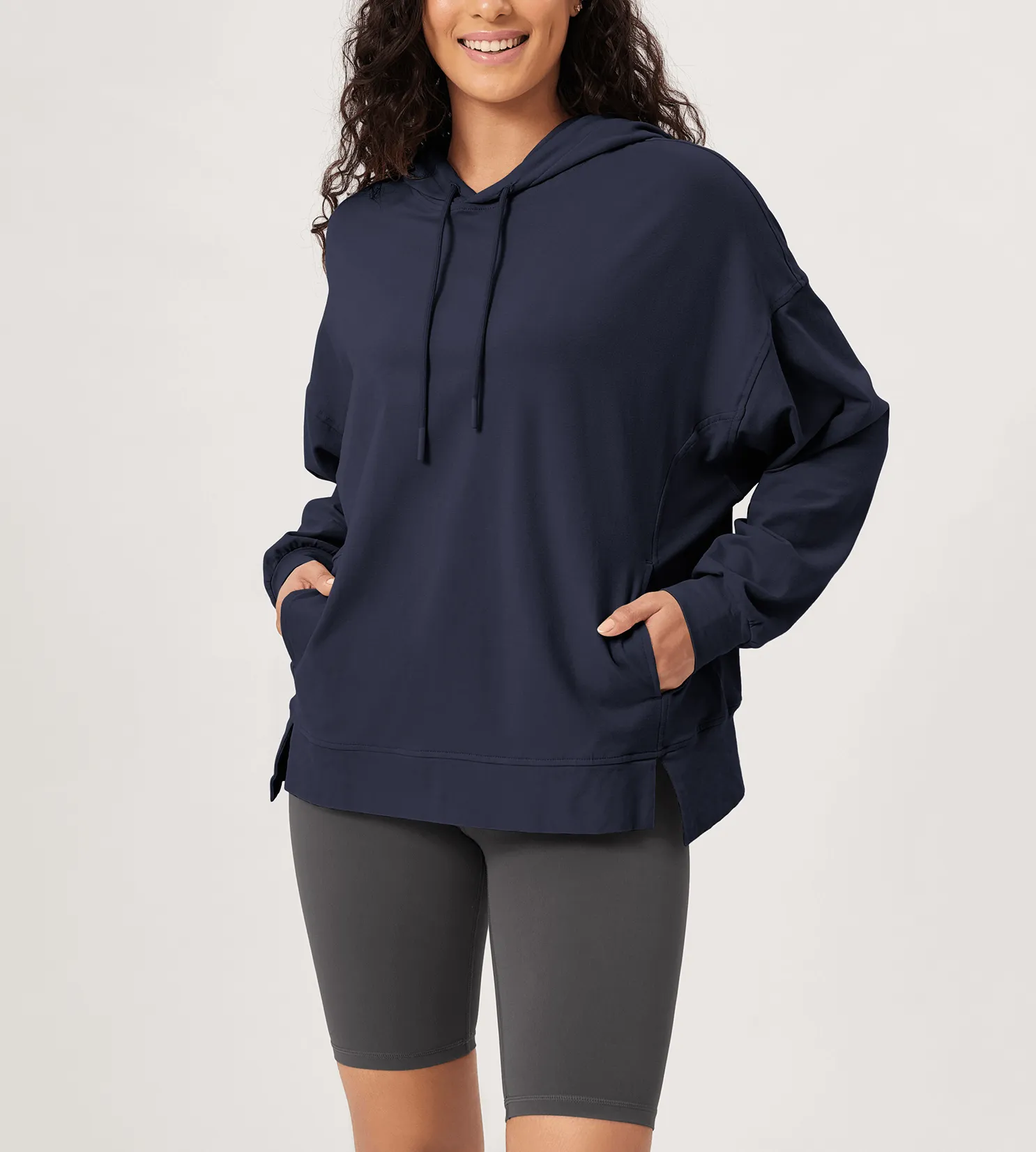 Cotton Soft Oversized Drawstring Hoodie
