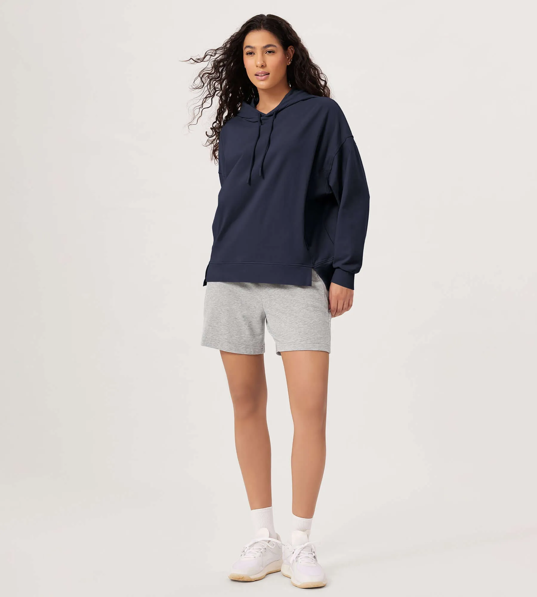 Cotton Soft Oversized Drawstring Hoodie