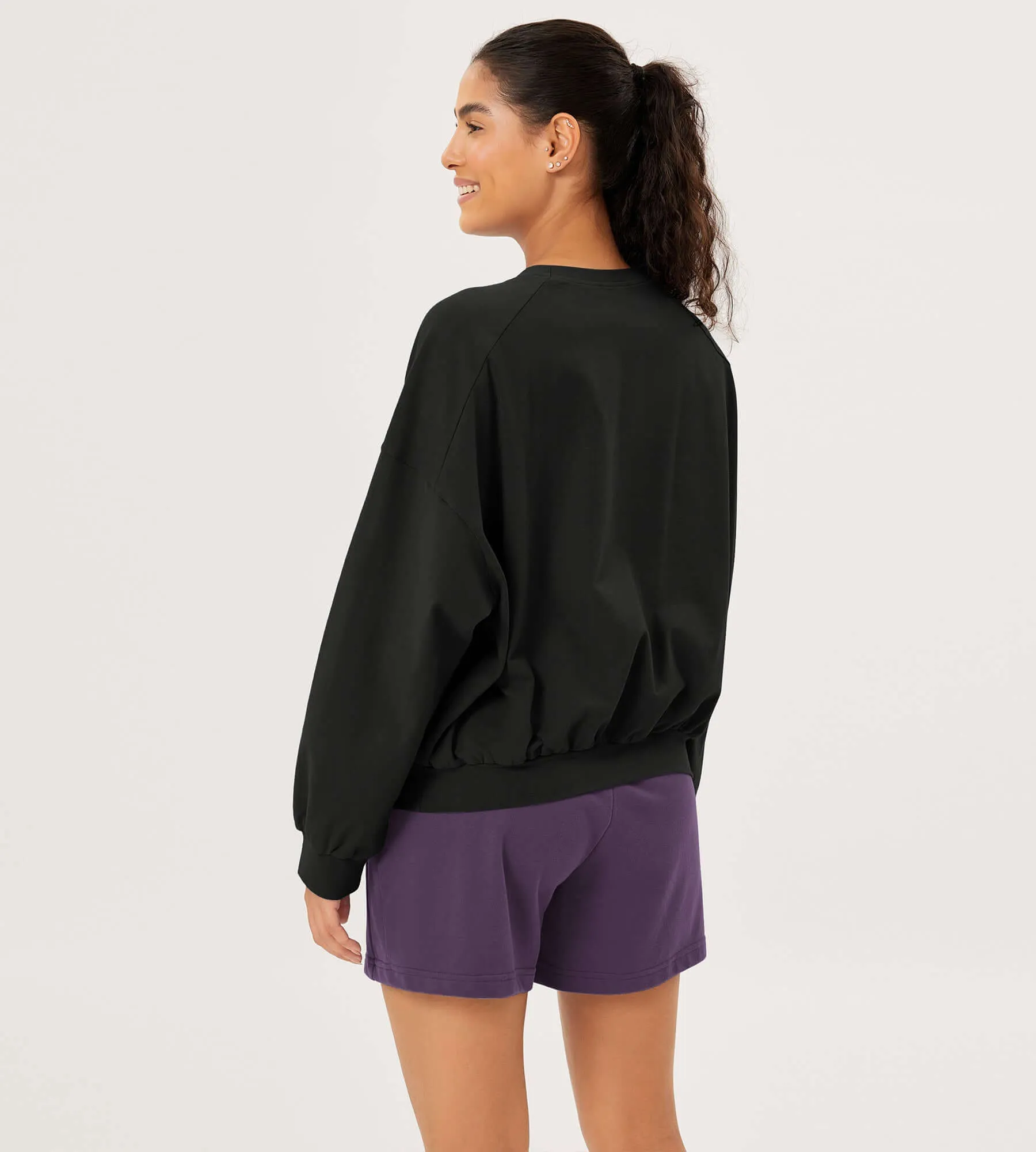 Cotton Soft Oversized Sweatshirts Pullover with Kangaroo Pocket