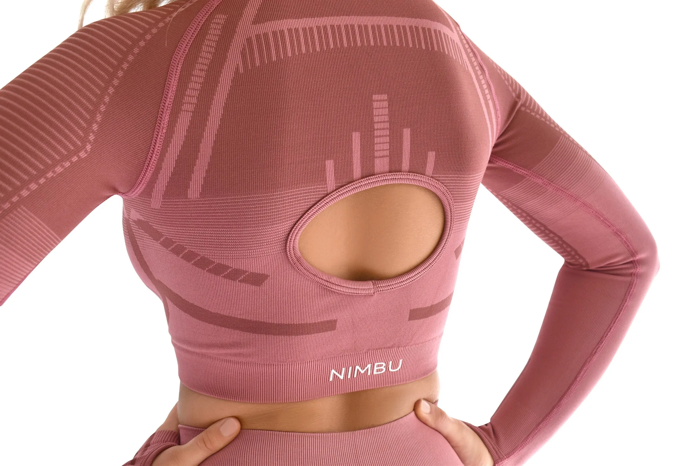 Curl Ladies Active Breathable Long Sleeve Top - Pink