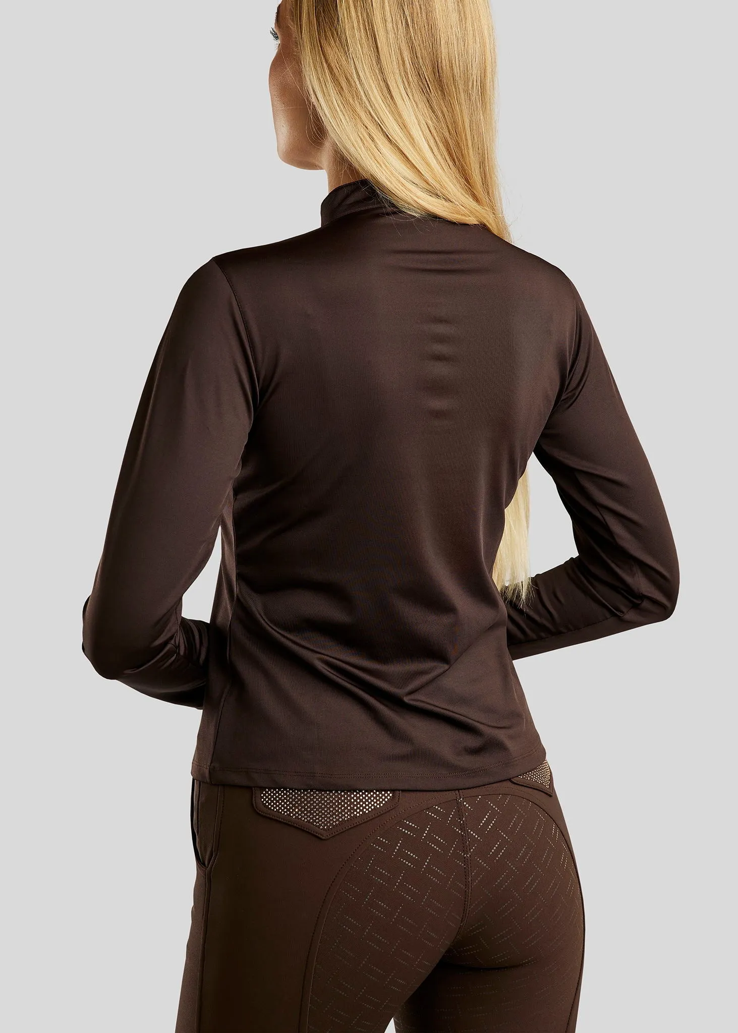 CURVE Briella Shirt - Brown