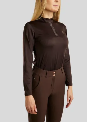 CURVE Briella Shirt - Brown