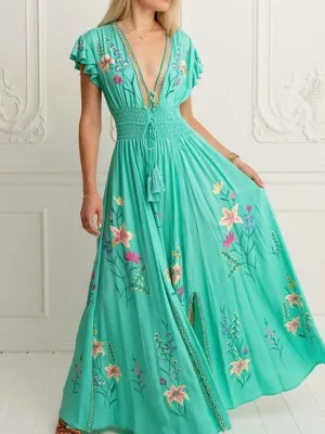 Elegant Bohemian Dress