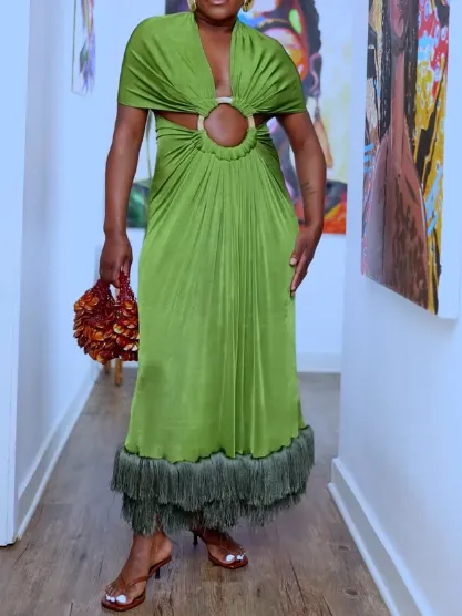 Elegant Green Dress