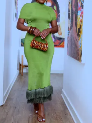 Elegant Green Dress