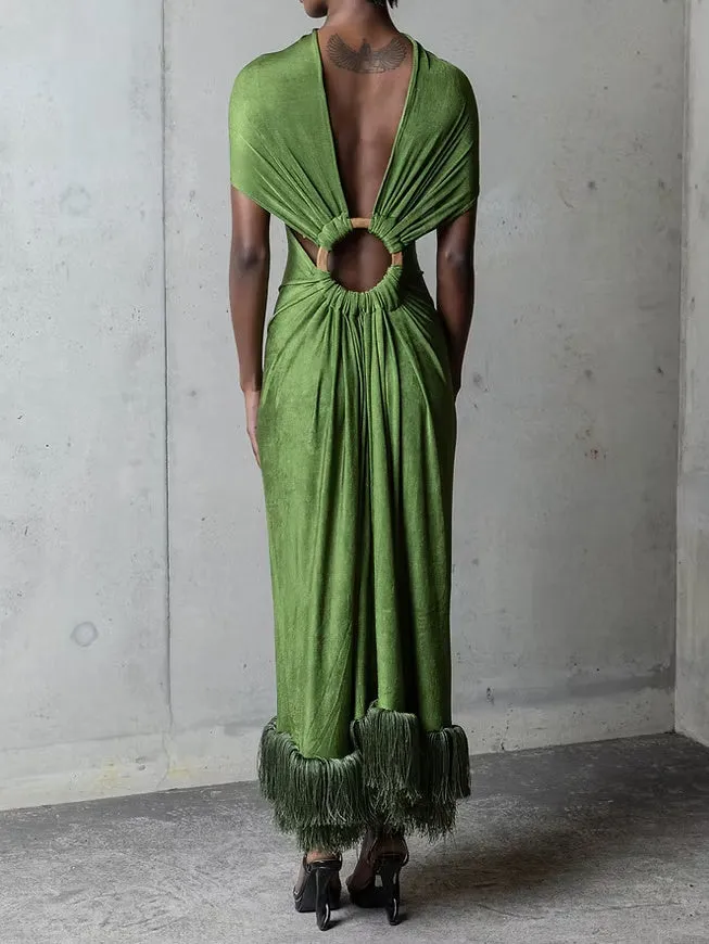 Elegant Green Dress