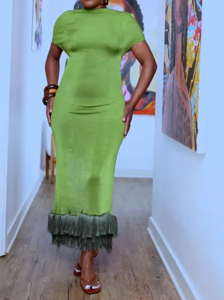 Elegant Green Dress