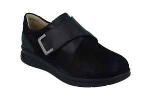 Finn Comfort Women's Neiva Shoes- Balenastretch/ Buggy Schwarz