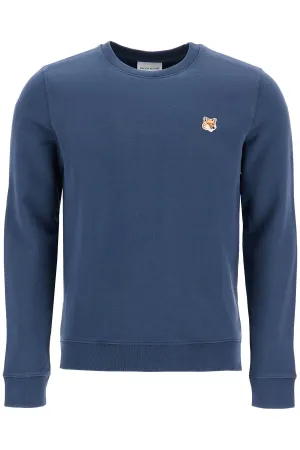 fox head regular fit sweatshirt LW00302KM0001 INK BLUE