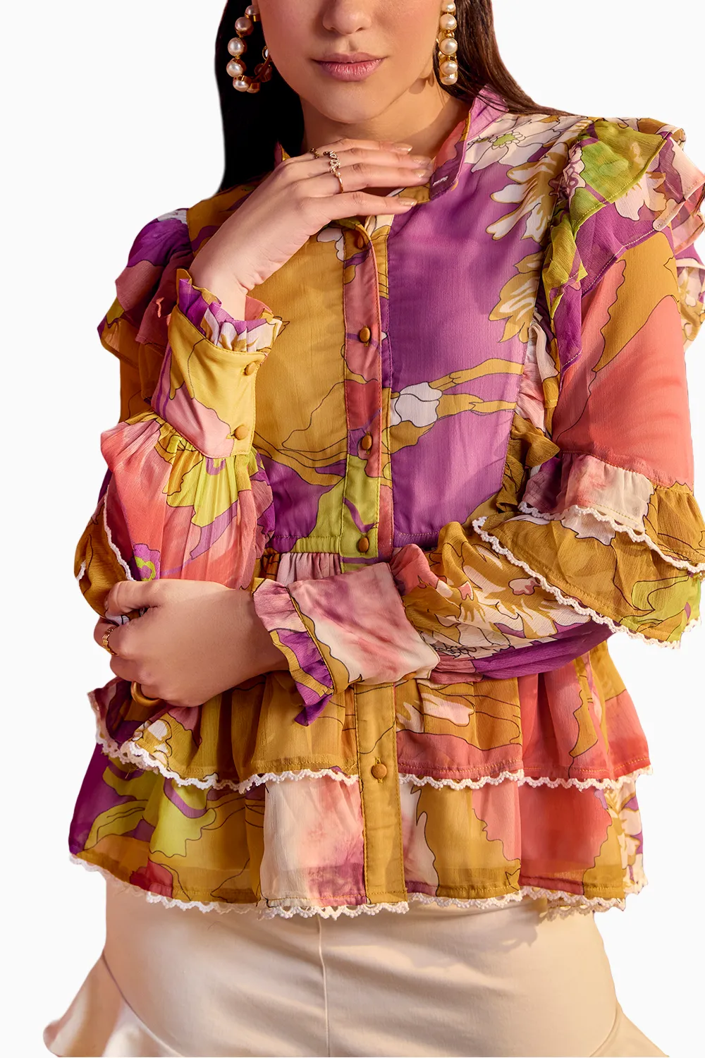 Georgette Love Cabo Top