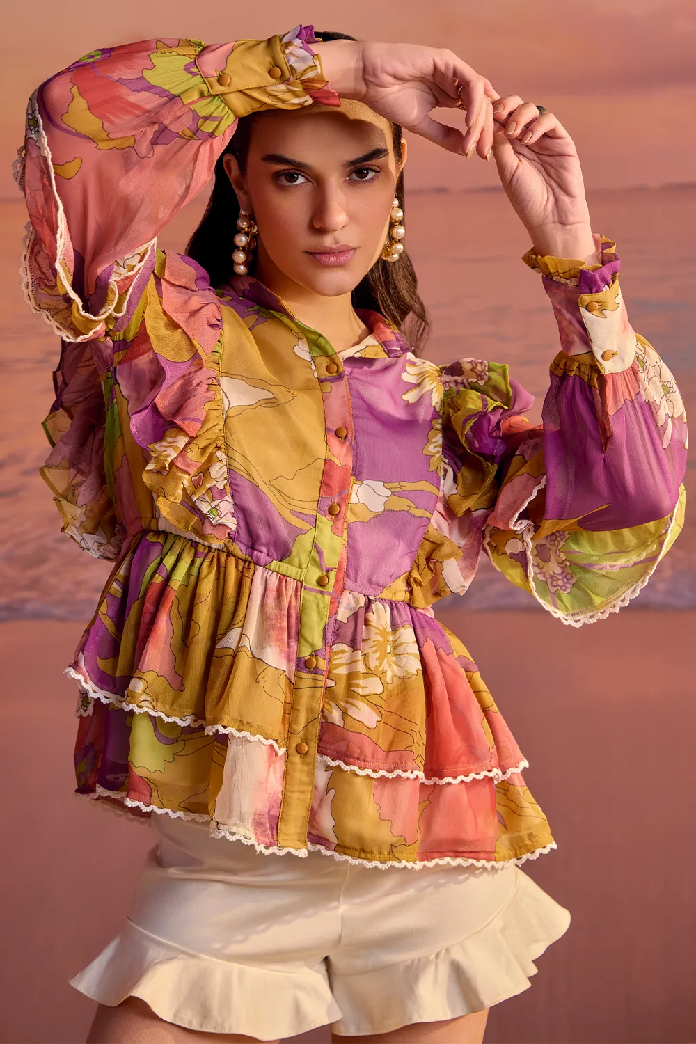 Georgette Love Cabo Top