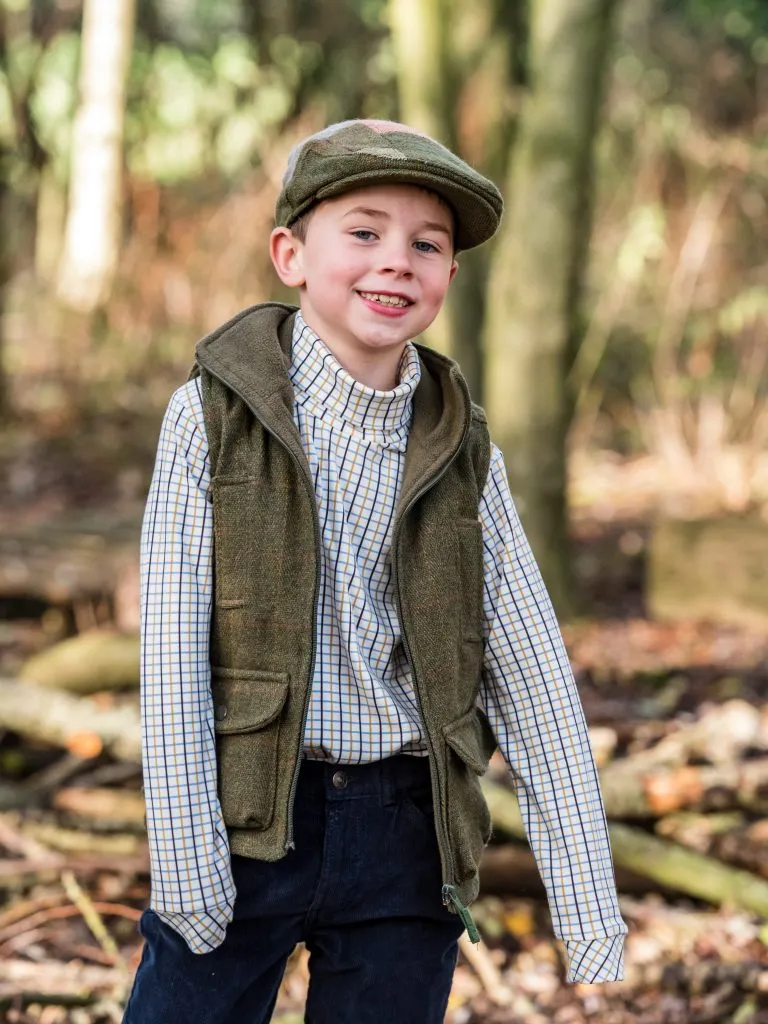Ginger & Jardine Tattersall Cosy Roll Neck - Kids