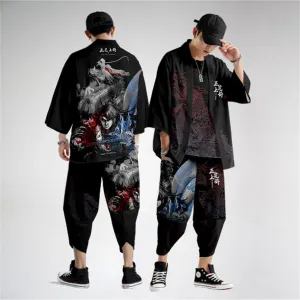 Hanpanai kimono set tops   bottoms