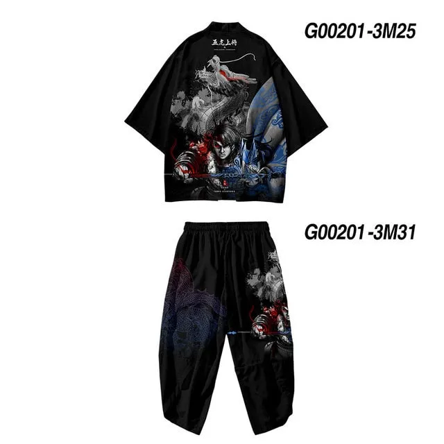 Hanpanai kimono set tops   bottoms