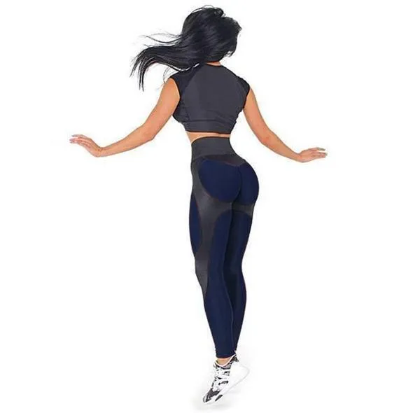 High Waist Contouring Push Up Fitness Leggings