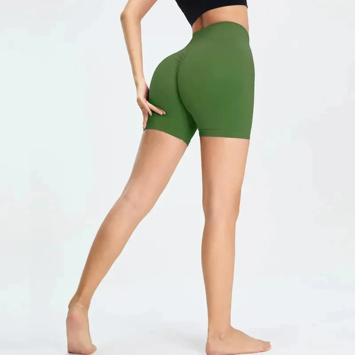 Impact Dynamic Shorts Scrunch Bum Seamless Comfy Compress Gymwear