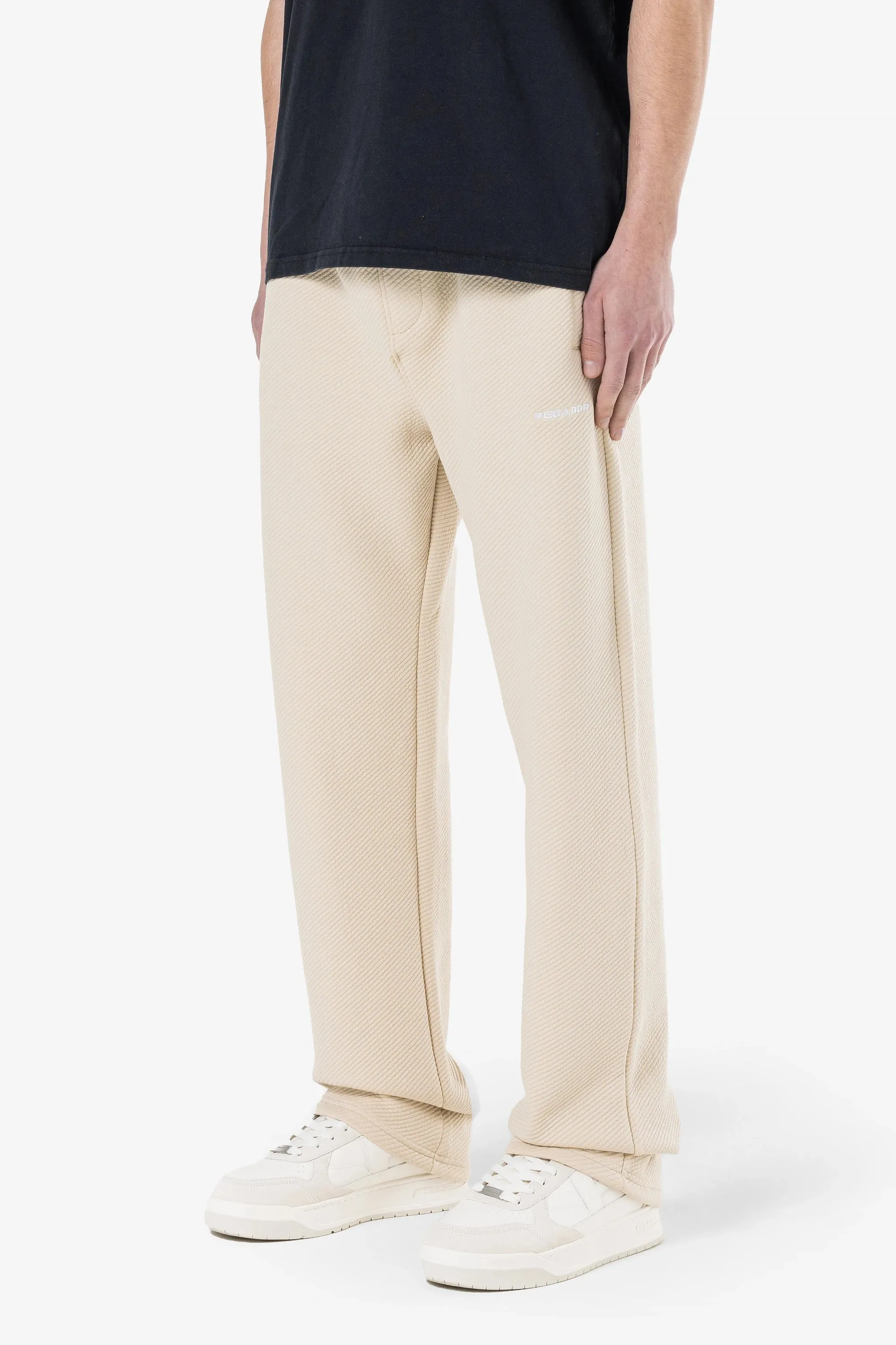 Jawed Wide Structured Pants Light Beige
