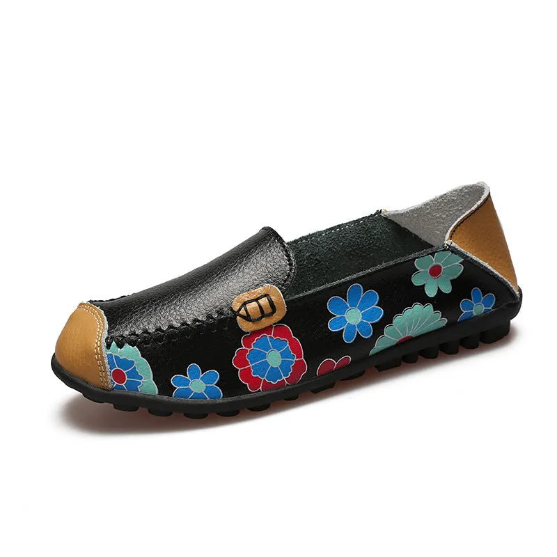 Joliejuly Soft Surface Comfortable Casual Flat Shoes