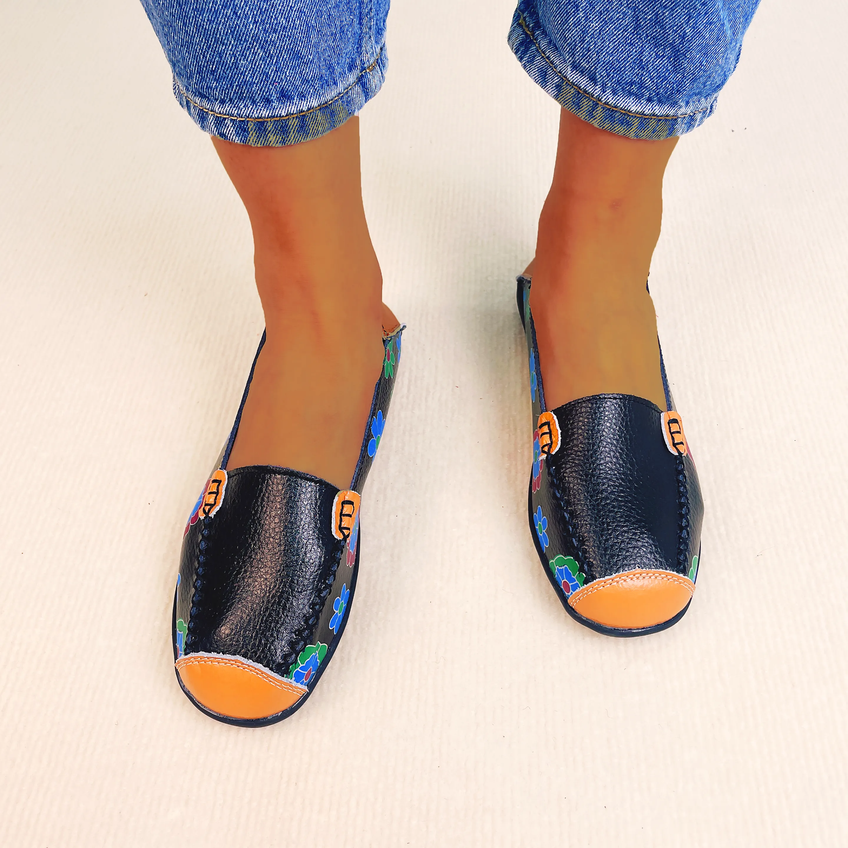 Joliejuly Soft Surface Comfortable Casual Flat Shoes