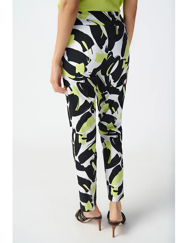 Joseph Ribkoff Abstract Print Millennium Pull-On Pants