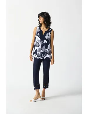 Joseph Ribkoff Millennium Cropped Pull-On Pants